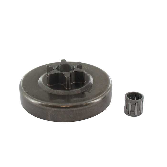 Pignon étoile 3/8 - 6 dents pour machines STIHL MS201 MS201T. Remplace origine 11456402010., 1709739, 170-9739