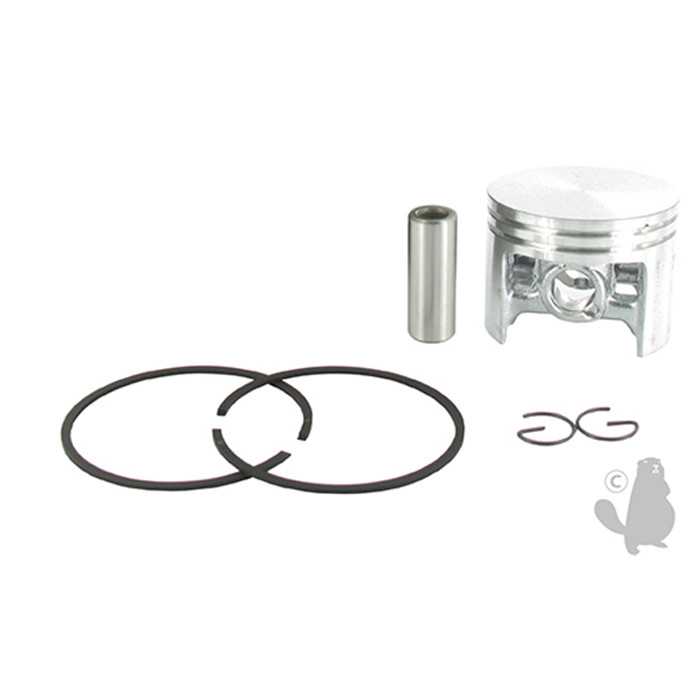 Piston complet de remplacement adaptable STIHL 038 et MS380 pour notre cylindrée 5709395., 5709395A, 570-9395A