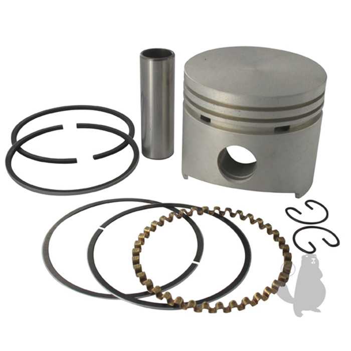 Piston complet adaptable pour moteur KOHLER 10 cv K-241. Remplace origine: 47-874-04, 5707124, 570-7124