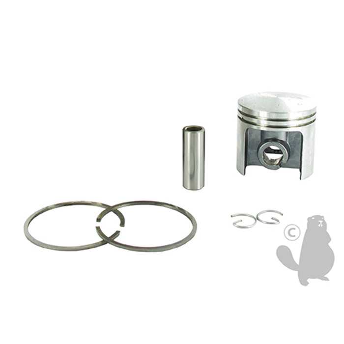 Piston complet de remplacement adaptable STIHL pour notre cylindrée 5702546., 5702546A, 570-2546A