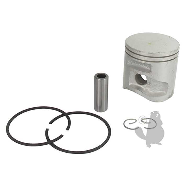 Piston complet de remplacement adaptable HUSQVARNA pour notre cylindrée 5709707., 5709707A, 570-9707A