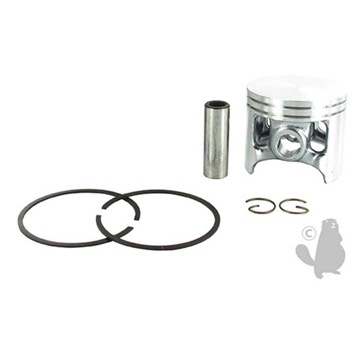 Piston complet de remplacement adaptable HUSQVARNA 395 pour notre cylindrée 5709376., 5709376A, 570-9376A