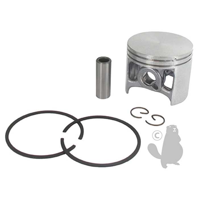 Piston complet de remplacement adaptable STIHL pour notre cylindrée 5709723. Remplace origine 1122-0, 5709723A, 570-9723A