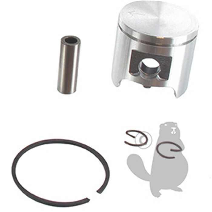 Piston de remplacement complet adaptable JONSERED HUSQVARNA PARTNER pour notre cylindrée 5709702., 5709702A, 570-9702A