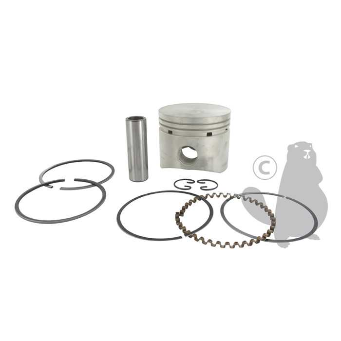 Piston complet adaptable pour moteur KOHLER 12 cv K-301. Remplace origine: 47-874-06, 5707115, 570-7115