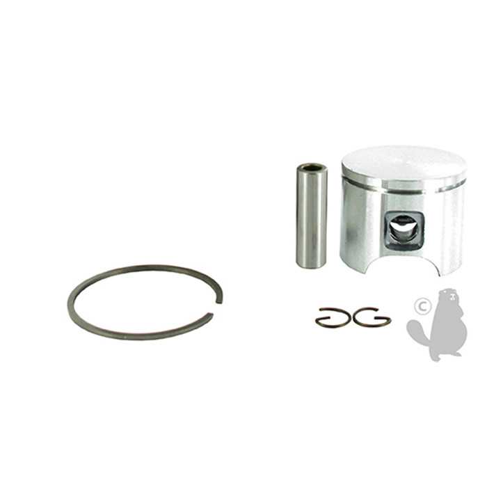 Piston complet de remplacement adaptable HUSQVARNA 55 pour notre cylindrée 5708311., 5708311A, 570-8311A