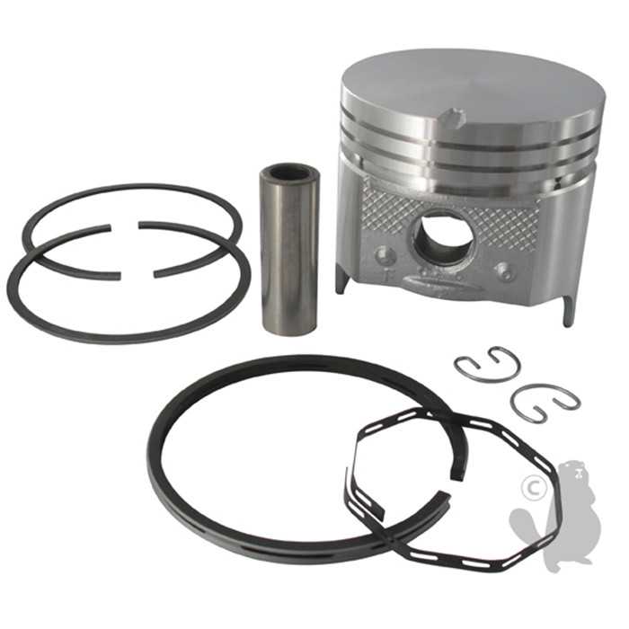 Piston complet adaptable pour moteur BRIGGS et STRATTON 320420 à 320428 325430 à 325438 326400 à 3, 5707105, 570-7105