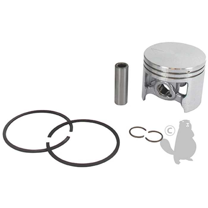 Piston complet de remplacement adaptable STIHL pour notre cylindrée 5709722. Remplace origine 4116-0, 5709722A, 570-9722A