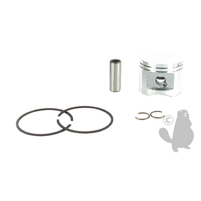 Piston complet de remplacement adaptable STIHL FR480 pour notre cylindrée 5709407., 5709407A, 570-9407A