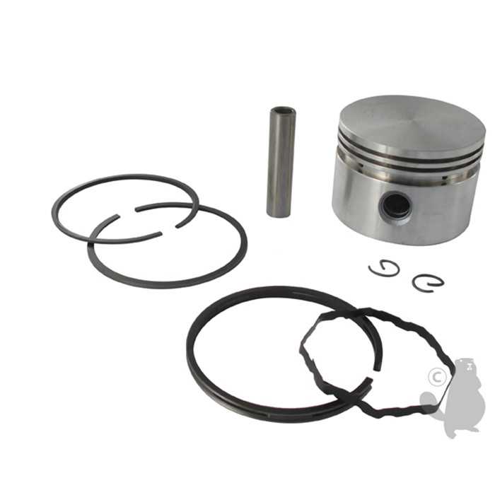 Piston complet adaptable pour moteur BRIGGS et STRATTON 110000 à 1140000 4 ch. Remplace origine: 39, 5707094, 570-7094, 396456