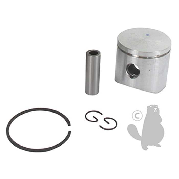 Piston complet de remplacement adaptable HUSQVARNA pour notre cylindrée 5709704. Remplace origine 53, 5709704A, 570-9704A