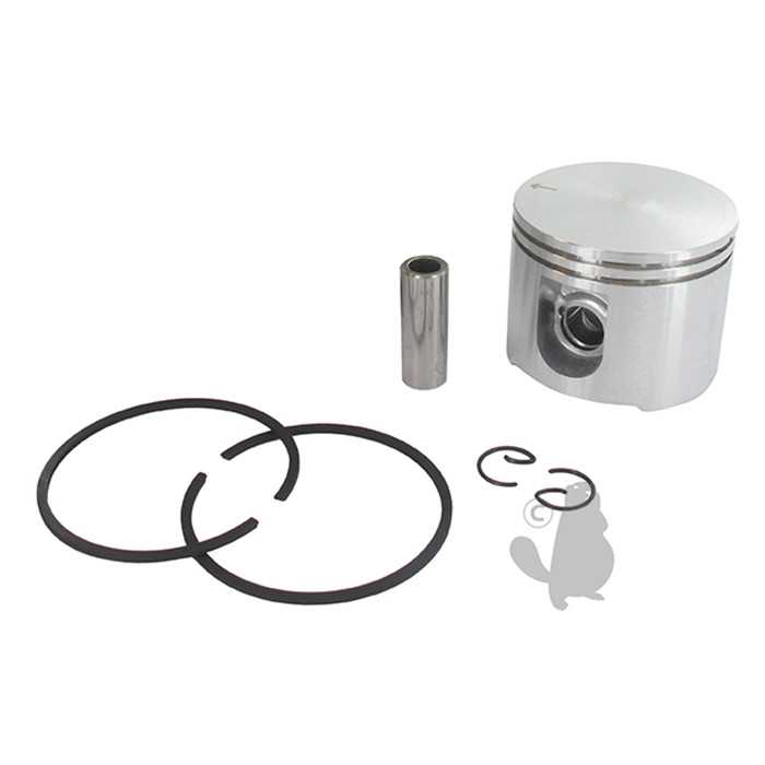 Piston complet de remplacement adaptable STIHL pour notre cylindrée 5709728. Remplace origine 4224-0, 5709728A, 570-9728A, 42240302002