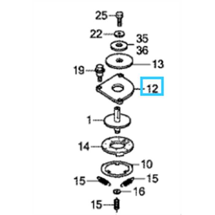 Plaque de fixation Miimo, 50356-VP7-000