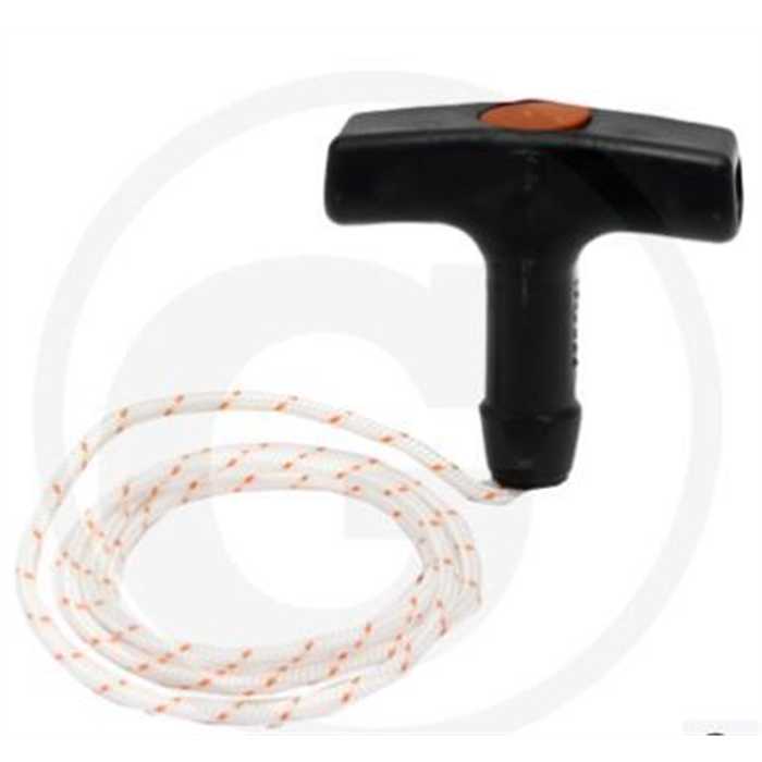 Poignée de lanceur adaptable Stihl avec corde de 80cm, 0000 190 3400, 00001903400, 5108321, 510-8321, 3582329952057, 4059139341443