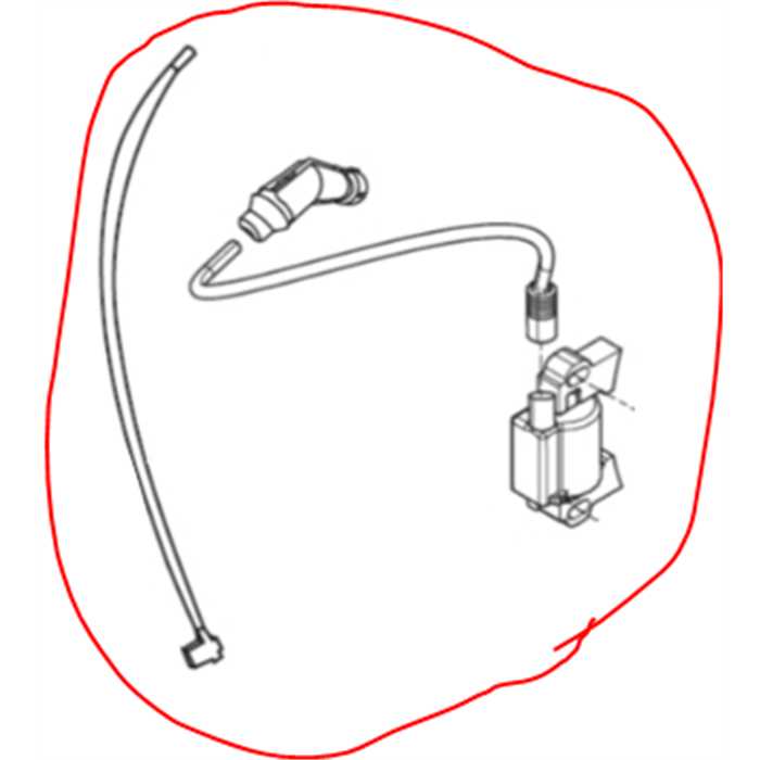 Bobine allumage complète Pramac px4000, 40525, PAA40525