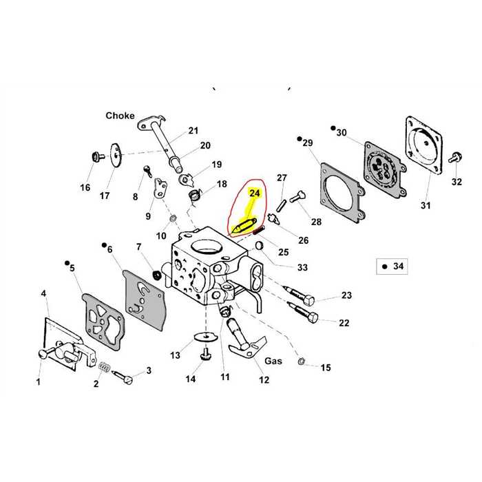 Pointeau de carburateur ACTIVE 39.39, 20243, AC20243