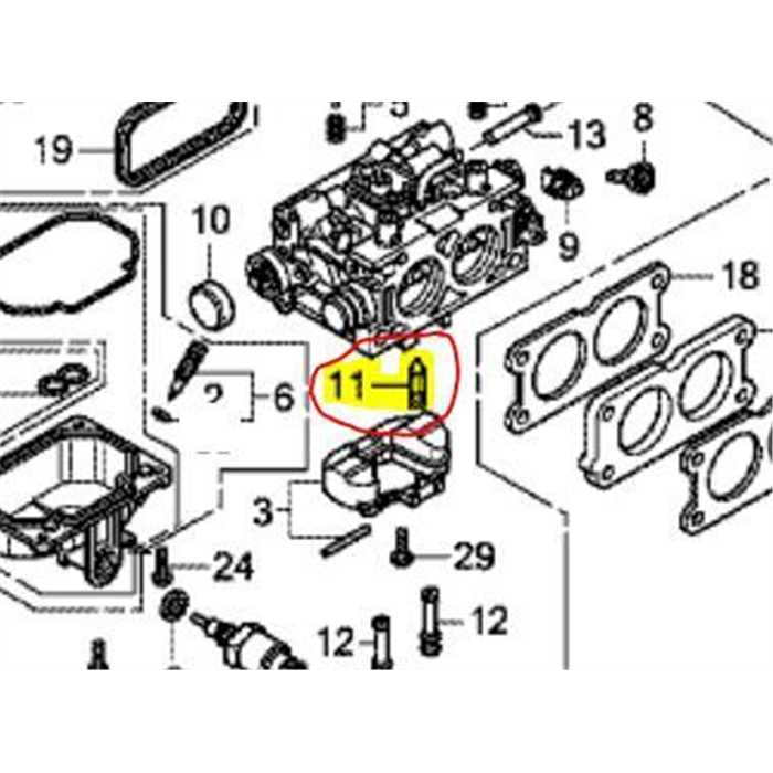 Pointeau GX610-620-630, 16155-Z6L-003