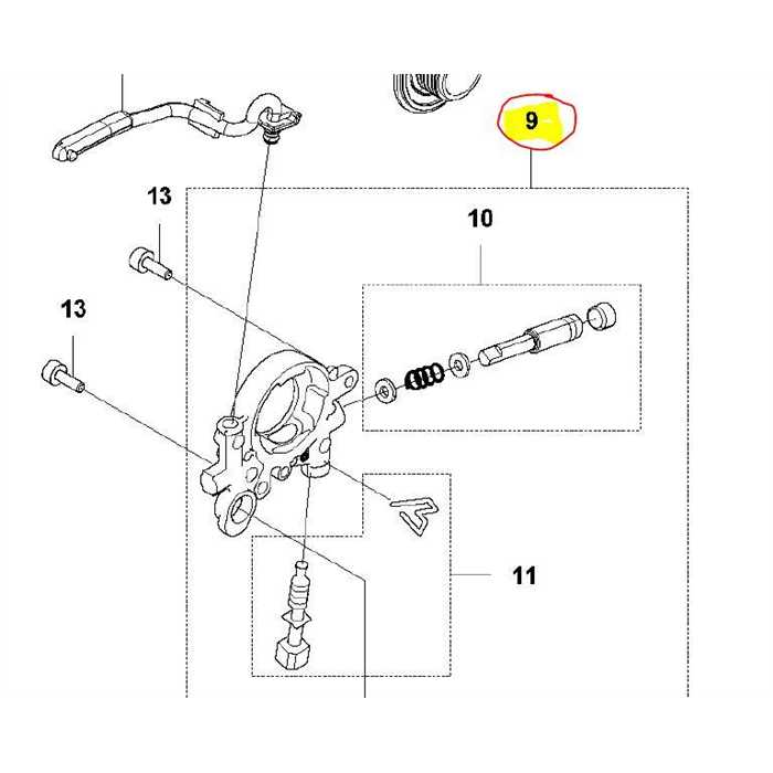 Pompe huile complète HUSQVARNA 572XP, 589028401, 5890284.01