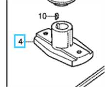 Porte-couteau HONDA HRG465 IZY46, 72611-VH3-N10