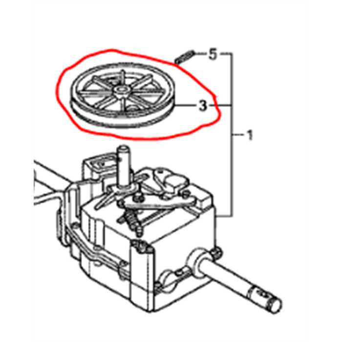 Poulie de traction HRB536-HRX426, 22421-VE1-T00