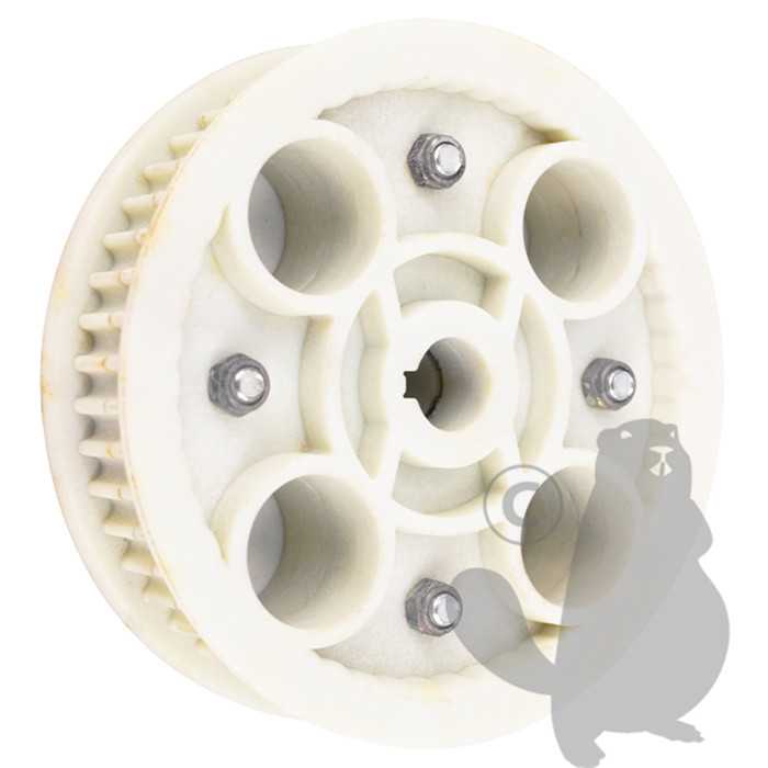 Poulie crantée. Remplace origine STIGA 1134-3679-01. Adaptable sur Villa 85M Villa 92M Villa 102M , 6207034, 620-7034