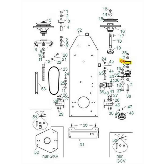 Poulie tendeur Limpar WB Turbo H, 4AZ209, LIM4AZ209