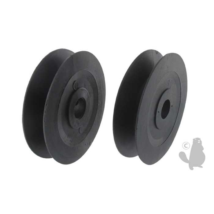 Poulie pour boitier de transmission STIGA. diam 66mm. Remplace origine 122601908/1, 6207064, 620-7064