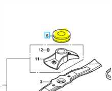 Poulie de couteau HONDA HRG536-HRs536, 75161-VG3-B50