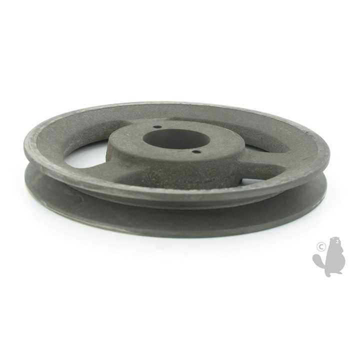 Poulie adaptable à 3 branches pour SCAG - H: 22 2mm diam : ext: 177 8mm diam int: 40 48mm. Rempla, 6203352, 620-3352