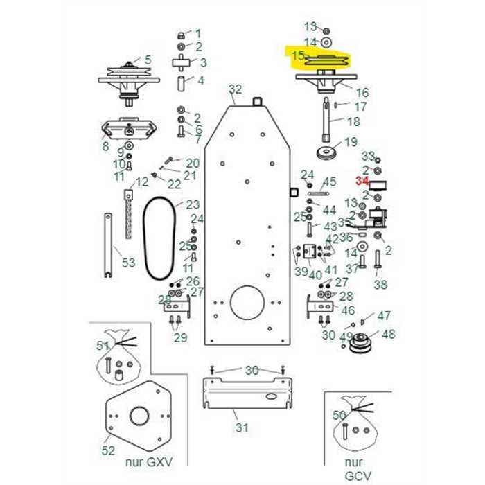 Poulie moteur Limpar WB Turbo H, 4AZA101Z, LIM4AZA101Z