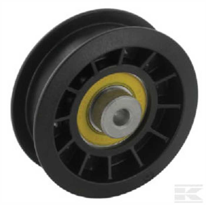 Poulie de tension John Deere - diam: 81mm - diam.int: 9.5mm - hauteur 19.05mm, 121970, AM121970