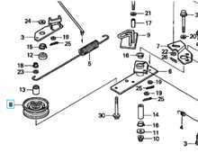 Poulie bras tendeur HONDA h2013, 76130-771-L00