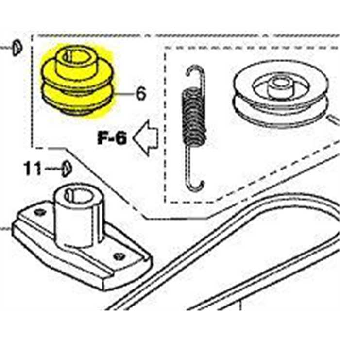 poulie sur le vilbrequin traction honda izy hrg466, 75162VG8750