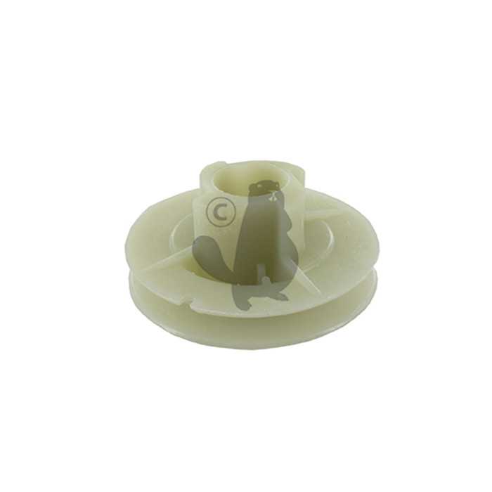 Poulie de lanceur tronçonneuse diamètre 65mm origine STIGA pour BG4040 A4000. Origine 118800192/0., 5106234, 510-6234