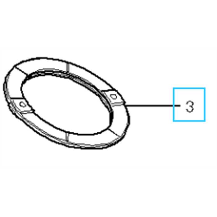 Protection sur lame débroussailleuse 250-255-260 mm, 4250460