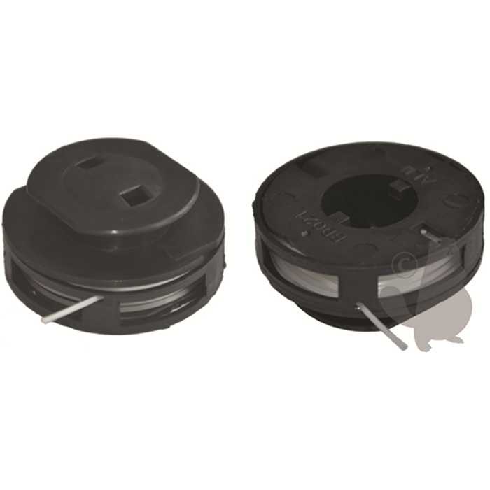 Bobineau adaptable pour coupe bordure BLACK et DECKER GLCA Accu et autres - Livré avec fil de diam :, 1606748, 160-6748