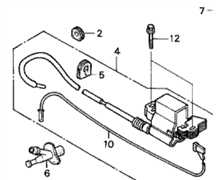 Bobine de charge complète HONDA GXV390, 30500-ZF5-L04