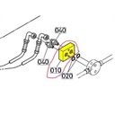 Raccord carré 4 trous KUBOTA, 75536-6811-0, 75536-68113, 75536-6811-3, 7553668110