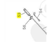 Raccord plastique câble de gaz Shindaiwa t250, 7005683190, C842-000090