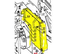 Radiateur lombar. H124D, 29103, ET29103