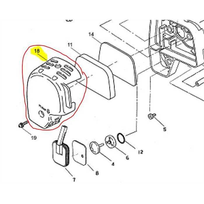 Couvercle de filtre a air ACTIVE 4temps, R59335008, ACR59335008, AC5933500800, 593-35008-00, 5933500800, AC-5933500800