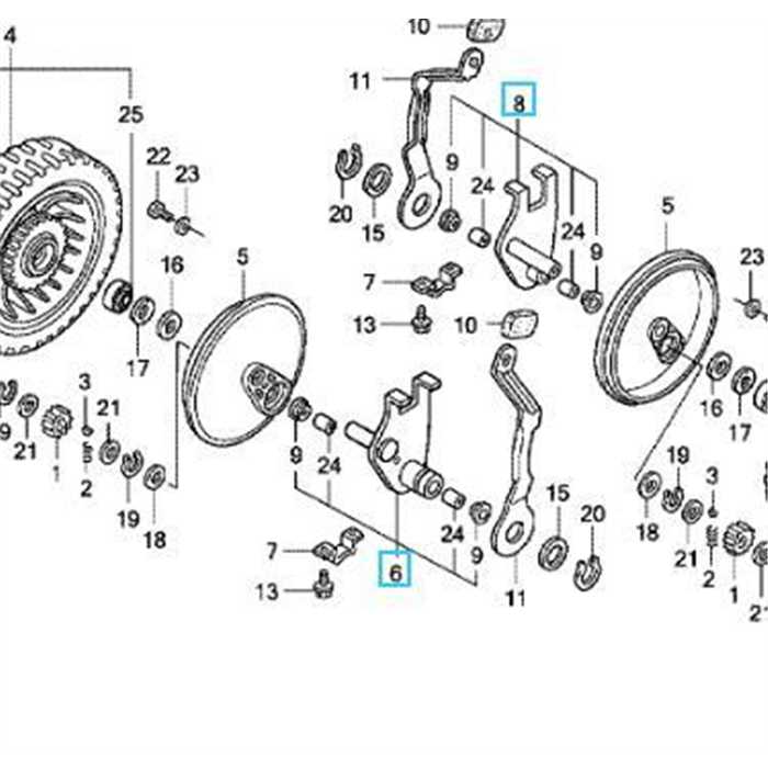 REGLAGE HAUTEUR DE COUPE ARRIERE DROIT HRD535-536, 42930-VF0-030, 42930-VF0-020