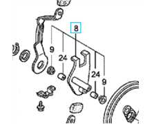 REGLAGE H.COUP.AR.G.HRD535-536, 42940-VF0-030