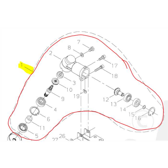 Renvoi angle Shindaiwa tx24, 6390163022, P021-048040