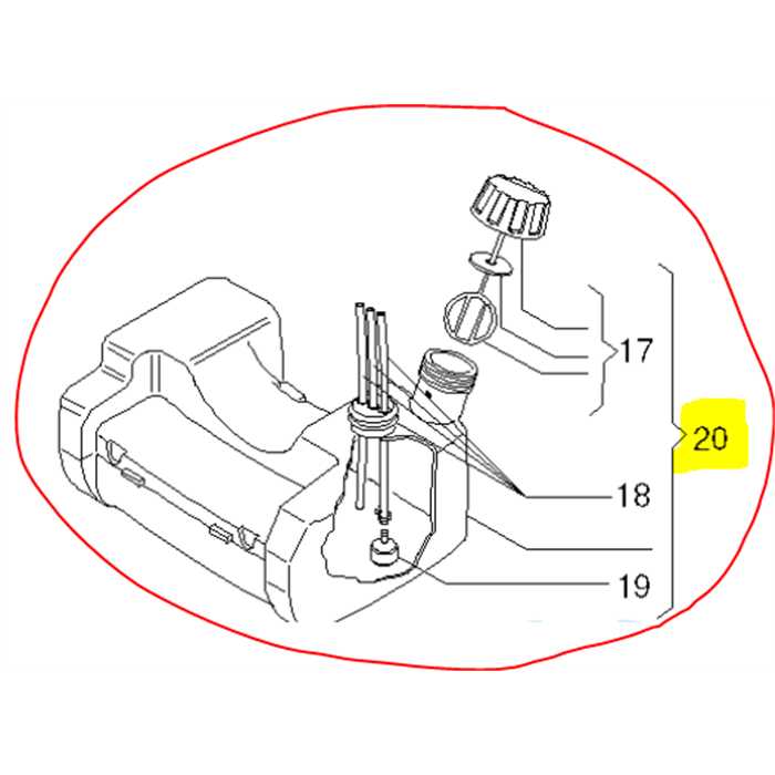 PLUS LIVRABLE - Réservoir complet HONDA UMT41-51, 4251460, AL4251460