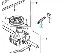 Ressort de boite tension courroie HRB476-HRB475 HRX476, 22534-VA9-K41