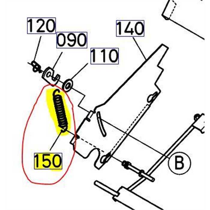 Ressort trappe herbe G23, K631363863, K6313-6386-3