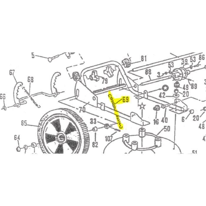 Ressort réglage hauteur de coupe pilotte d500 s3, 71139, PI71139