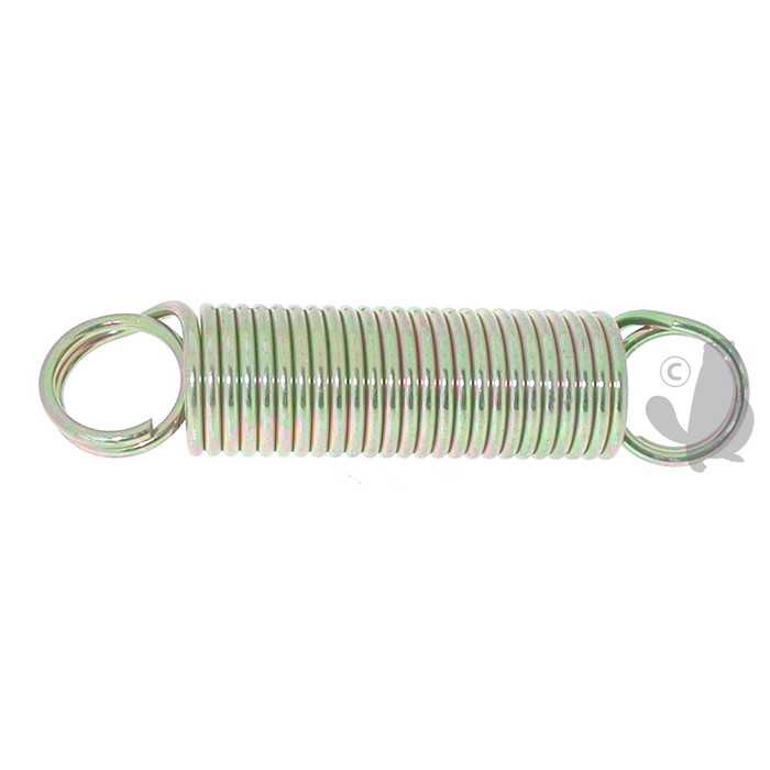 Ressort de tension adaptable sur SCAG pour courroie dembrayage - Longueur: 89mm diam : 19mm. Rempla, 6303328, 630-3328