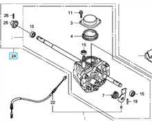 Boite a vitesses hydrostatique HRX537, 20001-VH7-A00, 20001-VE5-A00, 20001VE5A00